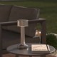 Lampe d'extérieur tactile H21cm HALTO - Argenté