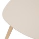 Lot de 3 tables à café triangulaire MILEO - Beige