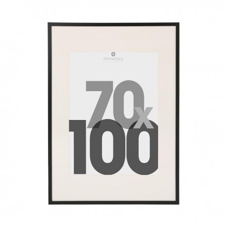 Cadre photo en bois 70X100cm EVA - Noir