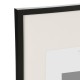 Cadre photo en bois 70X100cm EVA - Noir