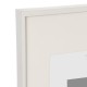 Cadre photo en bois 70X100cm EVA - Blanc
