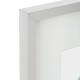 Cadre photo en bois 40X50cm MANU - Blanc