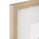 Cadre photo en bois 40X50cm MANU - Naturel