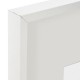 Cadre photo en bois 21X30cm MANU - Blanc