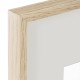 Cadre photo en bois 21X30cm MANU - Naturel