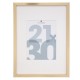 Cadre photo en bois 21X30cm MANU - Doré