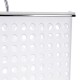 Étagère de douche à 2 paniers - Blanc