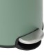Poubelle ronde couvercle en bambou 30L MODERN COLOR - Vert