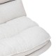 Fauteuil pivotant HARPER - Blanc lin