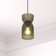 Suspension en verre D14cm ANCEL - Vert