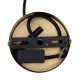 Suspension en métal D56cm ARLO - Doré