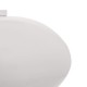 Lampe champignon en métal H38cm SAVIO - Argile