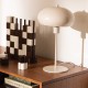 Lampe champignon en métal H38cm SAVIO - Argile