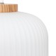 Suspension en verre D25cm TRAVIS - Blanc
