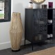 Lampadaire corde H83cm AISSA, NAM-NAM - Naturel