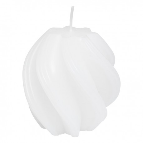 Bougie twist WILD ROMANCE - Blanc