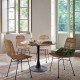 Table à manger ronde D102cm ELIAS - Bois