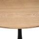 Table à manger ronde D102cm ELIAS - Bois