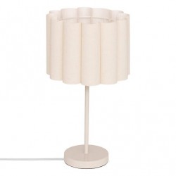 Lampe droite en tissu H49cm RONA - Beige