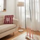 Lampadaire en tissu H150cm RONA - Beige