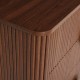 Commode WANY - Bois effet noyer