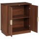 Buffet 2 portes WANY - Bois effet noyer