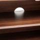 Meuble TV WANY - Bois effet noyer