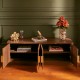 Meuble TV WANY - Bois effet noyer