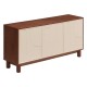 Buffet 3 portes JILANI - Marron