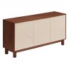 Buffet 3 portes JILANI - Marron