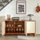 Buffet 3 portes JILANI - Marron