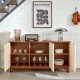 Buffet 3 portes JILANI - Marron