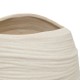 Vase en céramique H31,5cm PRUDI - Ivoire