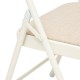 Chaise pliante en tissu FLEXY - Beige chiné