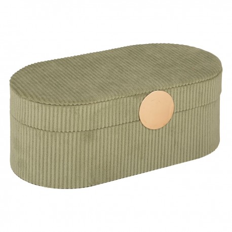 Boîte à bijoux long ENYA - Vert