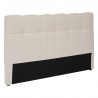 Tête de lit en tissu 160X100cm WILM - Argile