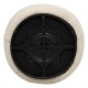 Fauteuil pivotant en bouclette SILEO - Argile