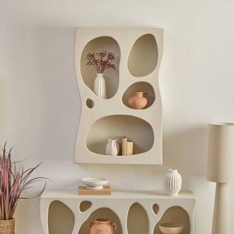 Étagère organique CHESNI - Blanc