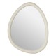 Miroir organique 60X47cm CHESNI - Blanc
