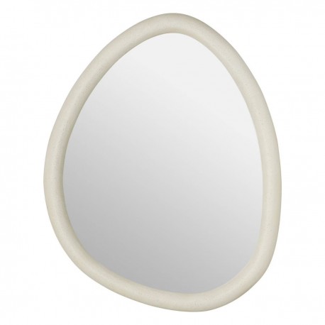Miroir organique 60X47cm CHESNI - Blanc
