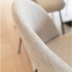 Chaise en tissu RAVEN - Beige