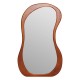 Miroir organique 120X73cm ALANIS - Marron