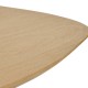 Table basse 100X70cm LEE - Effet bois