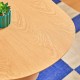 Table basse 100X70cm LEE - Effet bois