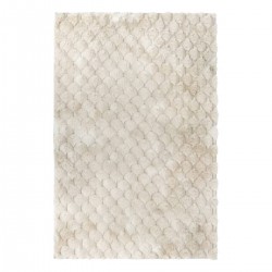 Tapis fourrure 90X60cm ADRIEL - Beige