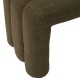 Banquette en tissu SISCO - Vert kaki