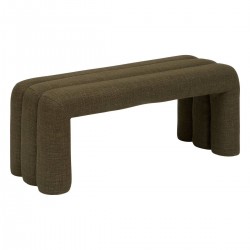 Banquette en tissu SISCO - Vert kaki
