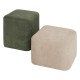 Pouf 2 en 1 DOKI - Crème et vert