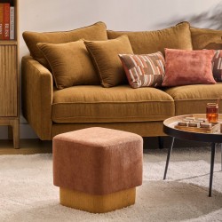Pouf 2 en 1 DOKI - Ambre