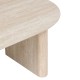 Table basse effet travertin ANAYA - Beige